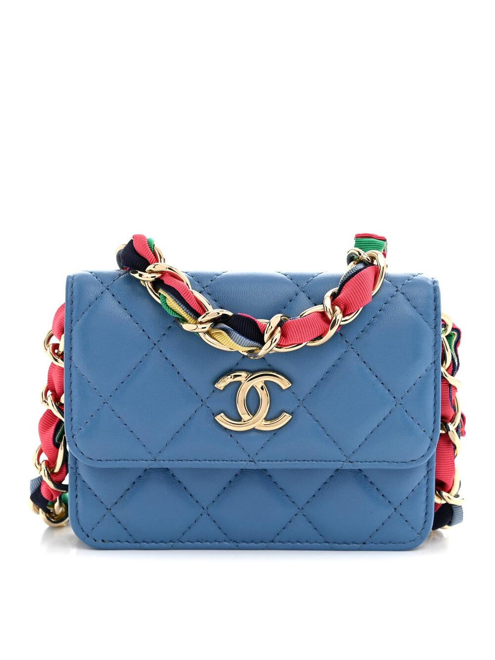 Chanel Shiny Lambskin Ribbon Quilted #315380C15B